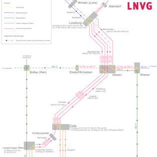 Liniennetz Schienen- und Ersatzverkehr (14.06. - 10.07.) als PDF-Download 